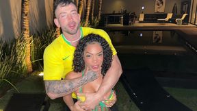 amazing interracial sex with a perfect ass brazilian teen - joice crazy