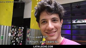 Latinleche: four hung studs give hot latino boy an anal cumshot fiesta