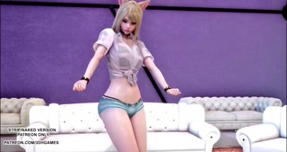 [MMD] HyoMin - NiceBody Ahri Sexy Kpop Dance 4K League of Legends Hot Dance
