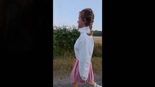 Squirting during anal sex in a squat!