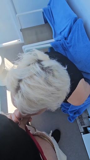 Stunning moment from &quot;Looking for a stranger on a cruise ship to fuck my ass like a big female dog and give me a facial&quot;