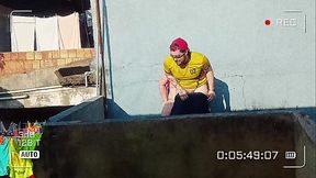 Camera de Seguran&ccedil_a Me Flagrou Comendo o Vizinho