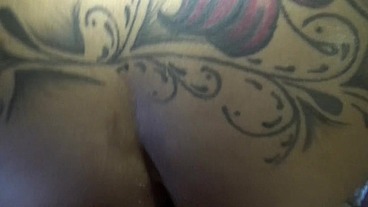 Two Sexy Ebony Girls fuck a biker