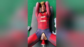 Halloween Costume Twink Super Hero Cosplay Porn Compilation