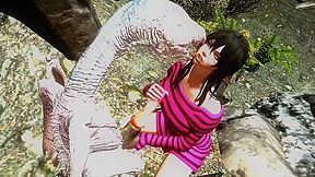 Kemuri Gets Fucked By Two Blind Dracolizards