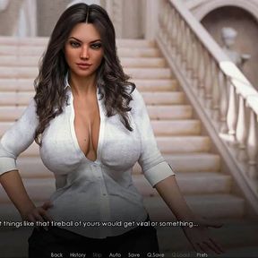 Lust academy: the world of magic and big milfy tits. Ep 6