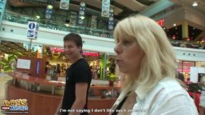 Married blonde cheats on her hubby