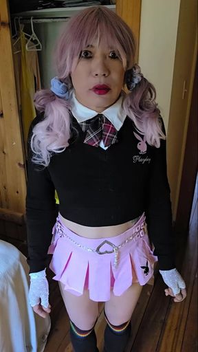 Practicing for Daddy