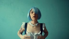 spooky boogie - rem from re zero loves to play with sex toys