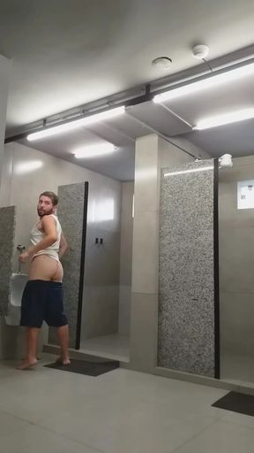 I Almost Got Caught Exposing Myself in the Gym Bathroom, and the Guys Saw Me