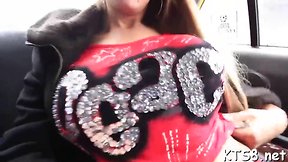 Hawt tran acquires roughly stuffed