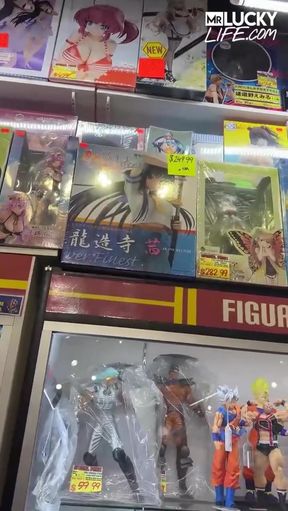 Anime figurines