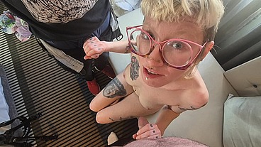 POV: Insatiable Cock Addict Sucks Two Guys - DEEPTHROAT, CUM SWALLOWING
