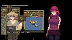 Makina & Kiara Seduce Each Other in Steamy Hentai Game Scene