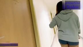 Ketemu sama mantan di lift hotel, di ajakin ngentot dia lansung mau