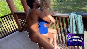 balcony banger: savvy and bella s back-to-back raunchy romp