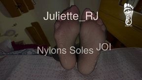 Juliette_RJ Soles JOI on black sheer nylons - JOI - LONG TOENAILS - FOOTJOB MOVES - KNEES HIGH NYLONS - CUM COUNTDOWN - SOLES - WRINKLED SOLES - OPEN TOES - SCRUNCHING