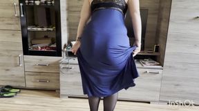 She Watches Her Rommate Packing, Gets Turned on, Which the Hot Chick Notices and Wants Her Cock and Wants to Fuck Her