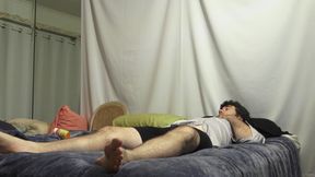 Stepmom gives stepson the wrong pills and helps him cum