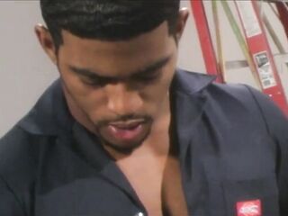 Sexually excited white teen gets banged in the booty by brian pumper