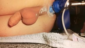 Cute Twink Knitted By Dildo On Fuck Machine