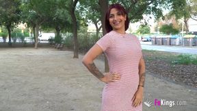 She wants more and more! Valeria tops herself by banging her first old man