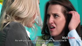 Thanksgiving Eating My Straight In Laws Pussy - Aubree Valentine, Kelsey Kane | MylfLove