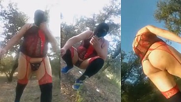 Reymisterio422 - Trans caminando por el bosque con picardías sexys- 1000085331 - Jul 13, 2026