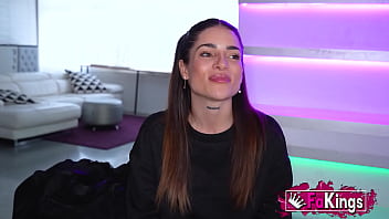 Unemployed woman shoots porn out of necessity. Rubi Cosmo and her Porn Casting at FAKings