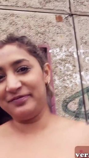 Busty inked German woman picked up online for outdoor sex   Clip 1