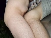 BITCH, LIFT YOUR LEG SO I CAN PUT MY CUM INSIDE YOUR ASS!!