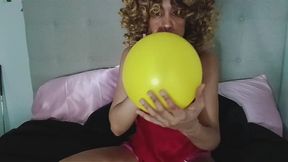 Silken Sphere Seduction 5 Minute Balloon Blow amp Slow Mo Bur