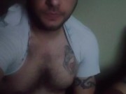 JO with str8 friend at the office