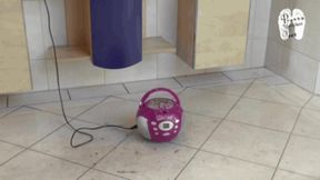Working Radio under heeled Boots