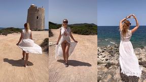 deuxieme journee sur ibiza, en me dirigeant a la plage en me promenant ...