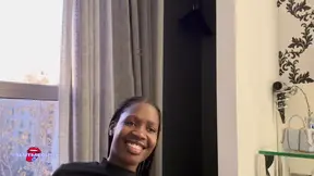 Step Dad's black teen daughter sucks cock and takes a rimjob