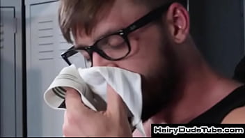 Caught Sniffing Daddy&#039_s Sweaty jockstrap@HairyDudeTube