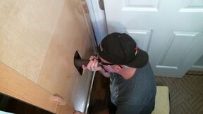 ”Hung Married Ebony Guy Gloryhole Fucks My Booty”