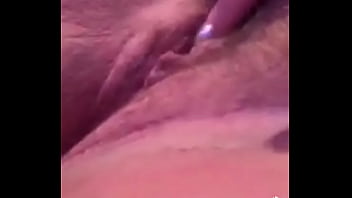 my pregnant ex Mrs fingering herself then licking her fingers clean