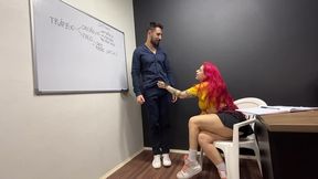 aluna pagou o professor de marketing no cartao especial completo