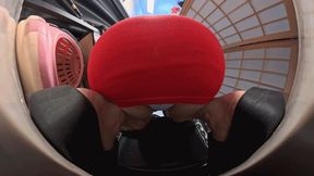 8K VR360 MARTINA's sexy buttocks POV teaches dwarf English