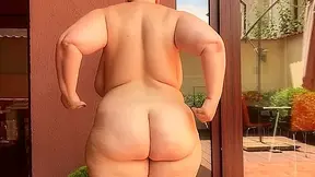 Baby Oil On Big PAWG Jiggly Ass - BigButtBounceTwerk