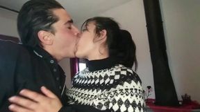 Anal slut takes Airbnb guest's cock in doggystyle