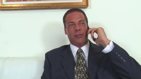 Asian bitch in sexy stockings rides a good white cock on the couch