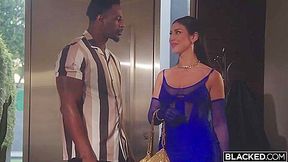 Queenie Sateen- Queenie Gives In To Bbc Temptation