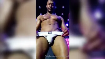 Latino muscle daddy DiegoB hardcore anal compilation in club