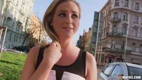 Czech Hot Sits On A Cock 1 - Public Pickups