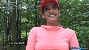 Hot Spanish Jogger Fucks On Stairs