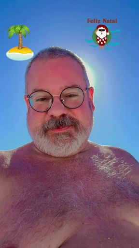 Tropical Santa Bear