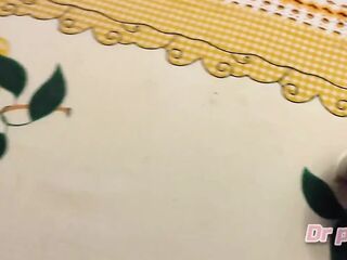 Dr Pussy2 - Short Brunette hair Gives a Palatable Oral sex with Thick Lips to the White of a Giant 23cm Penis and Is Very Hard